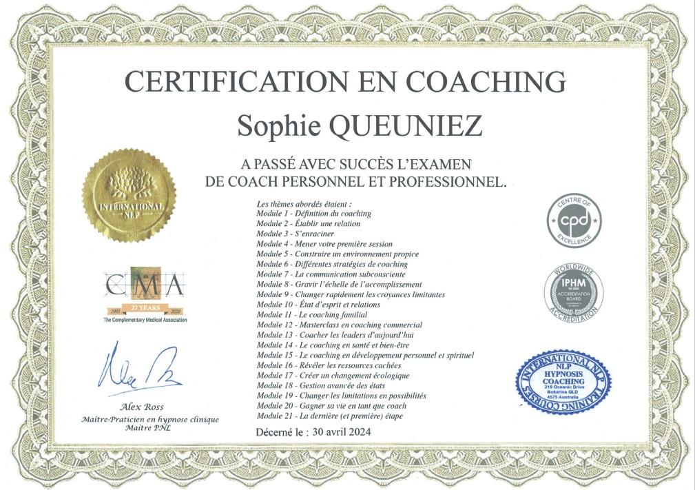 Certification coaching