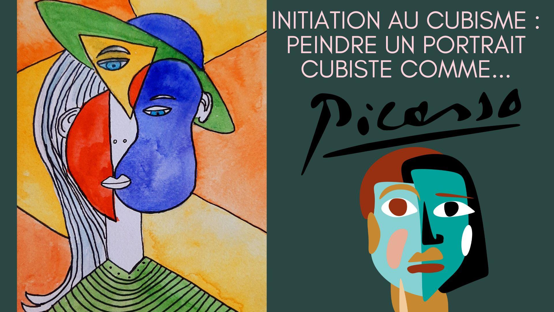 Visuel atelier portrait cubiste 1